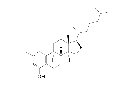 4-Hydroxy-2-methyl-19-norcholesta-1,3,5(10)-triene