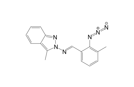 (E)-(2-azido-3-methyl-benzylidene)-(3-methylindazol-2-yl)amine