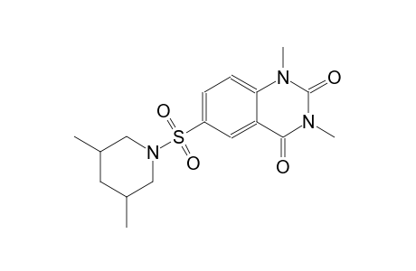 6-[(3,5-dimethyl-1-piperidinyl)sulfonyl]-1,3-dimethyl-2,4(1H,3H)-quinazolinedione