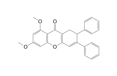 1,3-Dimethoxy-6,7-diphenyl-7,8-dihydro-9H-xanthen-9-one