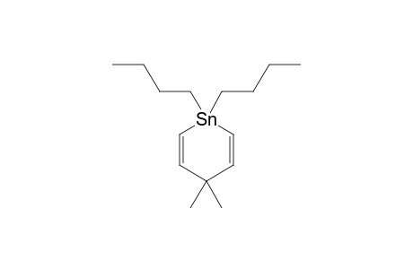 4,4-Dimethyl-1,1-dibutylstannacyclohexa-2,5-diene