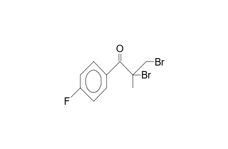 4'-Fluoro-2,3-dibromo-2-methyl-propiophenone