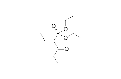 1-Propanoyl-1-(diethylphosphonyl)prop-1-ene