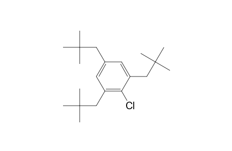 Benzene, 2-chloro-1,3,5-tris(2,2-dimethylpropyl)-