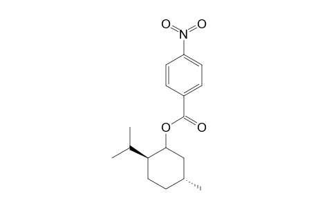 (1R/S,2S,5R)-2-ISOPROPYL-5-METHYLCYCLOHEXYL-1-(4'-NITROBENZOATE)