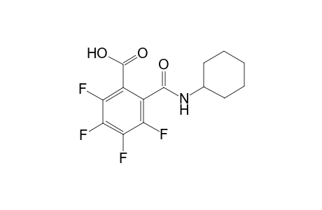 2,3,4,5-Tetrafluoro-6-(cyclohexylcarbamoyl)benzoic acid