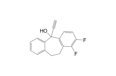 1,2-Difluoro-5-ethynyl-10,11-dihydro-5H-diphenyl[a,d]cycloheptan-5-ol