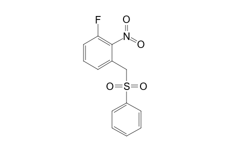 (3-Fluoro-2-nitrobenzyl) Phenyl Sulfone