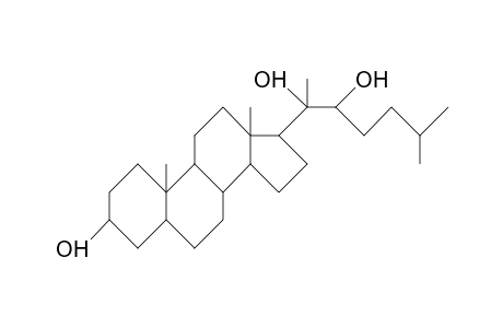 (20R,22R)-5a-Cholestane-3b,20,22-triol