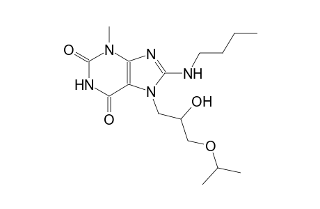 8-(butylamino)-7-(2-hydroxy-3-isopropoxypropyl)-3-methyl-3,7-dihydro-1H-purine-2,6-dione