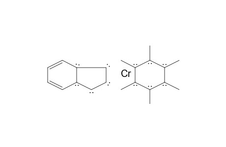 Chromium, hexamethylbenzene-(.eta.-5-indenyl)-
