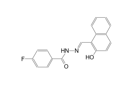 4-Fluoro-N'-[(E)-(2-hydroxy-1-naphthyl)methylidene]benzohydrazide