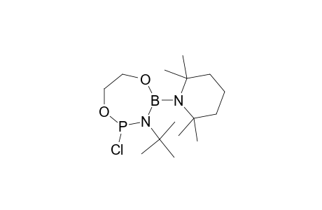 3-TERT.-BUTYL-2-CHLORO-4-(2,2,6,6-TETRAMETHYLPIPERIDINO)-1,5,3,2,4-DIOXAZAPHOSPHABOREPAN