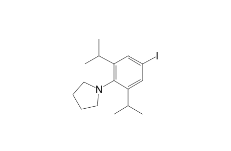1-(4-iodo-2,6-diisopropyl-phenyl)pyrrolidine