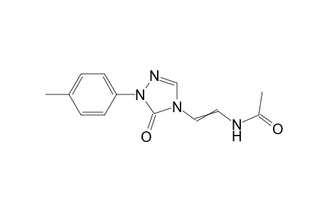 N-{2-[1-(4-Methylphenyl)-5-oxo-1,5-dihydro-[1,2,4]triazol-4-yl]vinyl}acetamide