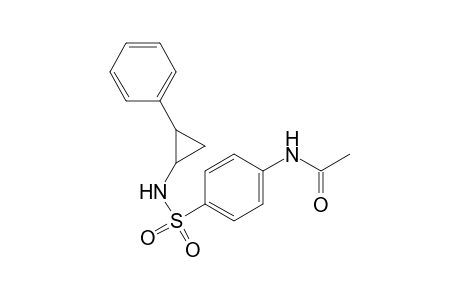 Acetamide, N-[4-(2-phenylcyclopropylaminosulfonyl)phenyl]-