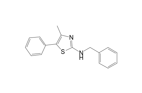 4-Methyl-5-phenyl-N-(phenylmethyl)-1,3-thiazol-2-amine