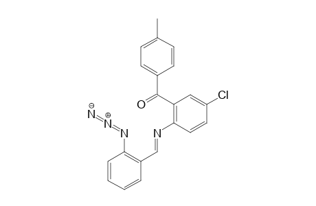 [2-(2-Azidobenzylideneamino)-5-chlorophenyl](4-tolyl)methanone