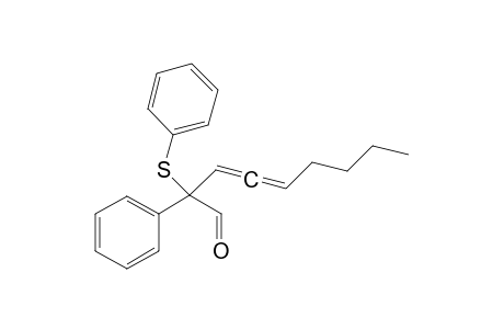 5-Butyl-2-phenyl-2-(phenylthio)penta-3,4-dienal