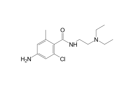 4-amino-2-chloro-N-(2-diethylaminoethyl)-6-methylbenzamide