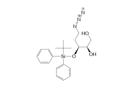 (2R,3S)-5-azido-3-[tert-butyl(diphenyl)silyl]oxy-pentane-1,2-diol