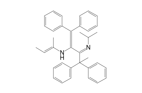 3,8-Dimethyl-5-diphenylmethylene-6-(1,1-diphenylethyl)-4,7-diaza-2,6-nonadiene