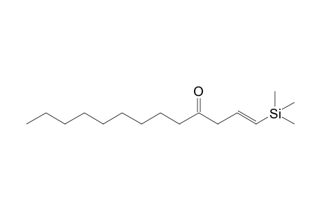 (E)-1-trimethylsilyl-1-tridecen-4-one