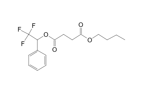 Succinic acid, butyl 1-phenyl-2,2,2-trifluoroethyl ester