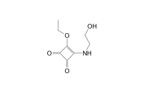3-Ethoxy-4-(2-hydroxyethylamino)cyclobut-3-ene-1,2-dione