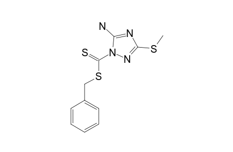 BENZYL-(5-AMINO-3-METHYL-1,2,4-TRIAZOL-1-YL)-DITHIOCARBONATE