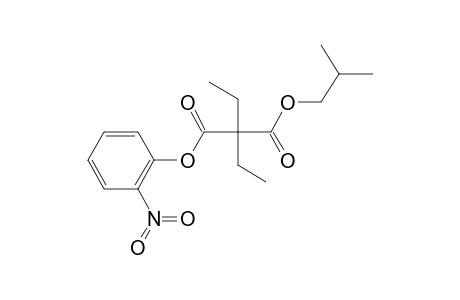 Diethylmalonic acid, isobutyl 2-nitrophenyl ester