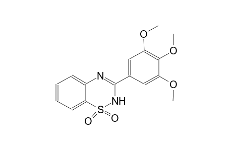 3-(3,4,5-trimethoxyphenyl)-2H-1,2,4-benzothiadiazine 1,1-dioxide