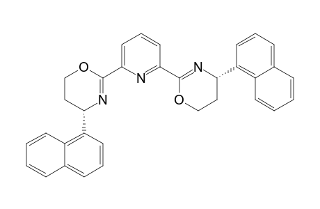 2,6-Bis[(4S)-4-(1-naphthyl)-5,6-dihydro-4H-[1,3]oxazinyl]pyridine