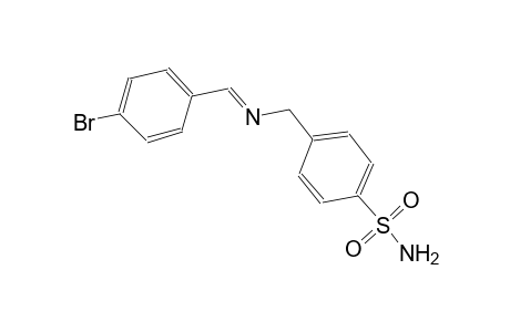 4-({[(E)-(4-bromophenyl)methylidene]amino}methyl)benzenesulfonamide