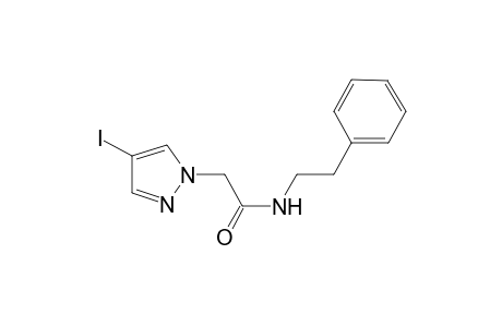 1H-Pyrazole-1-acetamide, 4-iodo-N-(2-phenylethyl)-