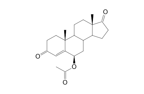 4-Androsten-6β-ol-3,17-dione acetate