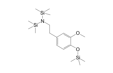 N-(2-(3-Methoxy-4-[(trimethylsilyl)oxy]phenyl)ethyl)(trimethyl)-N-(trimethylsilyl)silanamine