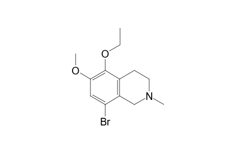 8-Bromo-5-ethoxy-6-methoxy-2-methyl-1,2,3,4-tetrahydroisoquinoline