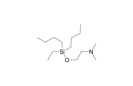 Ethyldibuthyl(.beta.-dimethylaminoethoxy)silane