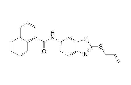 N-[2-(allylsulfanyl)-1,3-benzothiazol-6-yl]-1-naphthamide