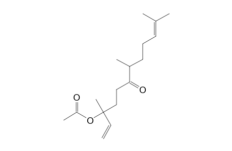 3-ACETOXY-3,7,11-TRIMETHYLDODECA-1,10-DIEN-6-ONE