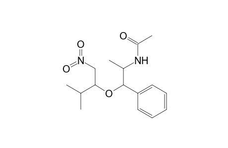 N-[1-Methyl-2-(2'-methyl1'-nitromethylpropoxy)-2-phenylethyl]acetamide