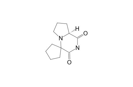 (8AS)-PERHYDROSPIRO-(CYCLOPENTANE-1,4'-PYRROLO-[1,2-A]-PYRAZINE)-1',3'-DIONE