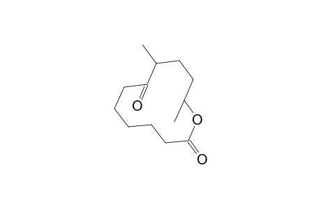 Oxacyclododecane-2,8-dione, 9,12-dimethyl-