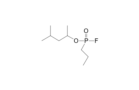 1,3-Dimethylbutyl propylphosphonofluoridoate