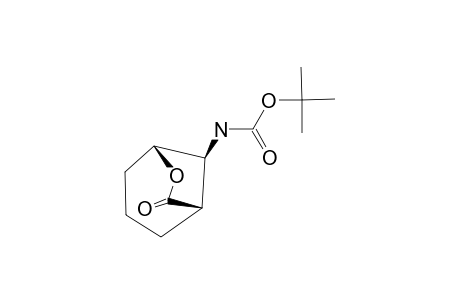 (1R*,5R*,8R*)-8-(TERT.-BUTOXYCARBONYLAMINO)-6-OXABICYCLO-[3.2.1]-OCTAN-7-ONE