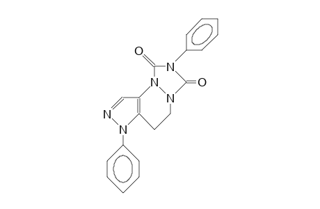 3,8-Diphenyl-4,5-dihydro-3H-pyrazolo(4,3-C)(1,2,4)triazolo(1,2-A)pyridazine-7,9-dione