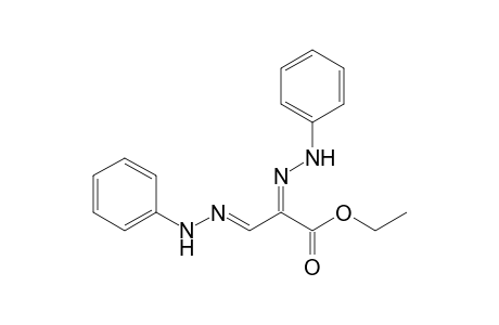 (2Z,3E)-2,3-bis(phenylhydrazinylidene)propanoic acid ethyl ester