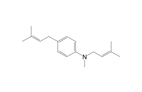 Benzenamine, N-methyl-N,4-bis(3-methyl-2-butenyl)-
