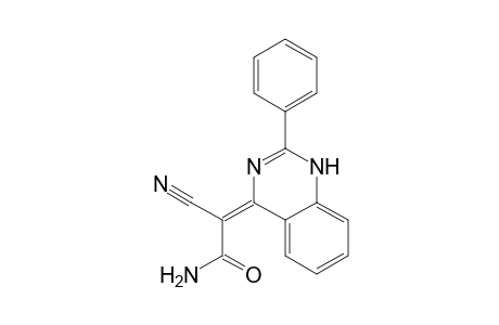 Acetamide, 2-cyano-2-(2-phenyl-4(1H)-quinazolinylidene)-